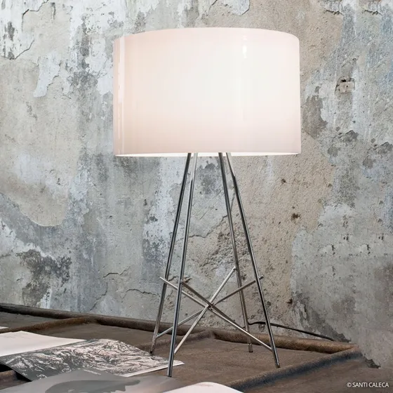 Flos Ray T Design Tafellamp - Wit/Opaal