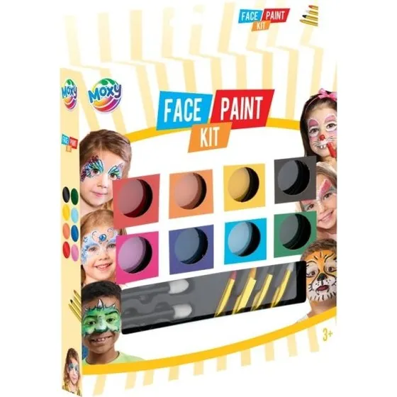 Creative Craft Group Schminkset 16-delig 9 Kleuren