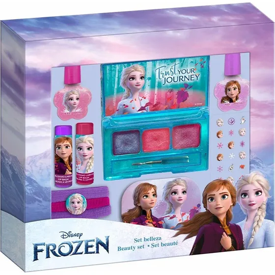 Frozen Make-Up Houder Set met 4 Onderdelen