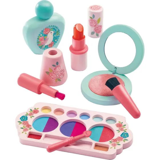 Djeco Houten Make-upset Bird  Inclusief Opbergdoos