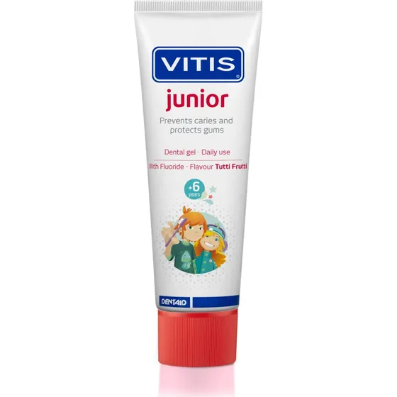 Vitis Junior Gel Tandpasta 6+ Jaar 75ml