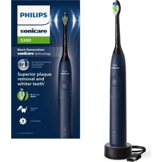 Philips Sonicare 5300 Elektrische Tandenborstel HX7103/01 Blauw