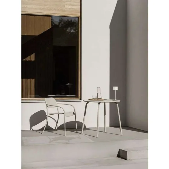 Blomus Farol Mini Tafellamp Wit - Draagbaar & Waterbestendig
