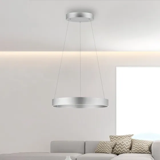 Paul Neuhaus PURE E-Clipse LED hanglamp, Stone, Ø70 cm