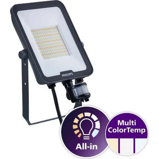 Philips BVP167 50W LED Floodlight 6000lm IP65 Bewegingssensor