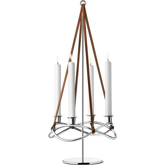 Georg Jensen Season Kandelaar Extensie Glanzend