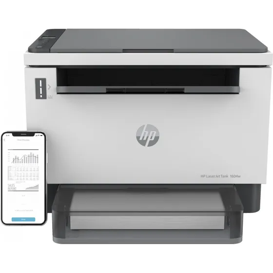 HP LaserJet Tank MFP 1604w Zwart-wit Laserprinter