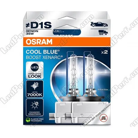 Osram D1S Xenon Lamp 35W Cool Blue Boost 7000K PK32d-2 (2 stuks)
