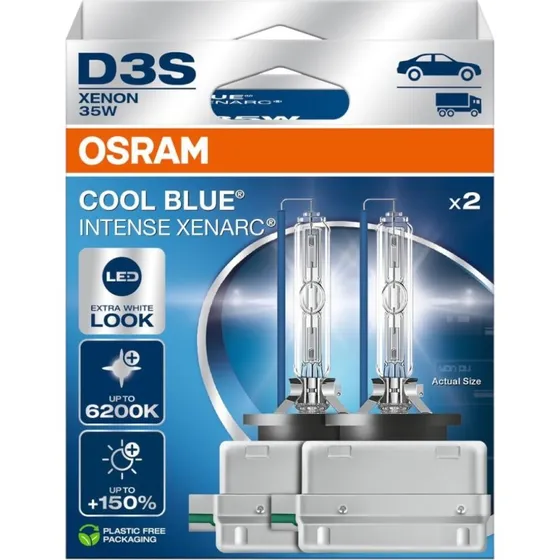 Osram D3S Cool Blue Intense Xenarc 6200K (2 stuks)