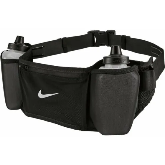 Nike Flex Stride DBL Flesriem 24OZ Zwart