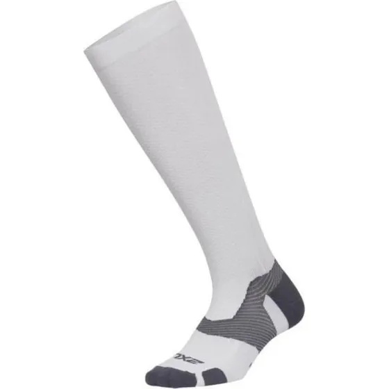 2XU Vectr Light Cushion Full Length Sokken - Wit