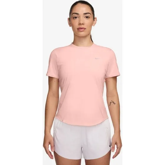 Nike Dri-FIT Swift SS Top Dames - Roze Hardloopshirt