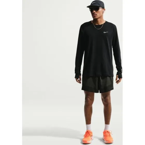 Nike Dri-FIT Stride Novelty 5 Inch Shorts Zwart Heren