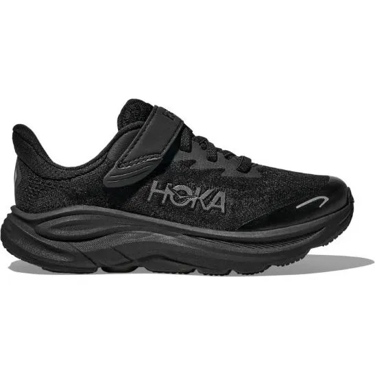 HOKA Clifton 10 Junior Hardloopschoenen - Zwart