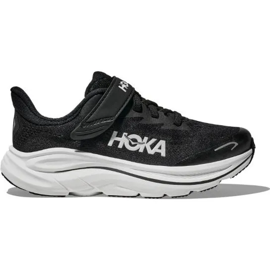 HOKA Clifton 10 Junior Hardloopschoenen - Zwart