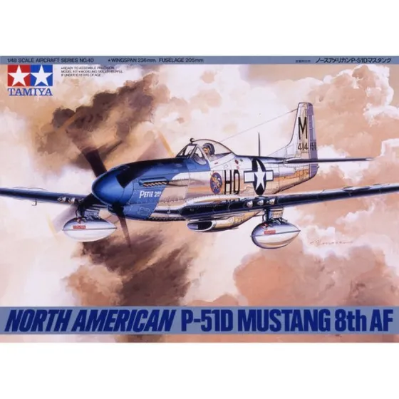 Tamiya 1/48 Mustang P-51D 61040