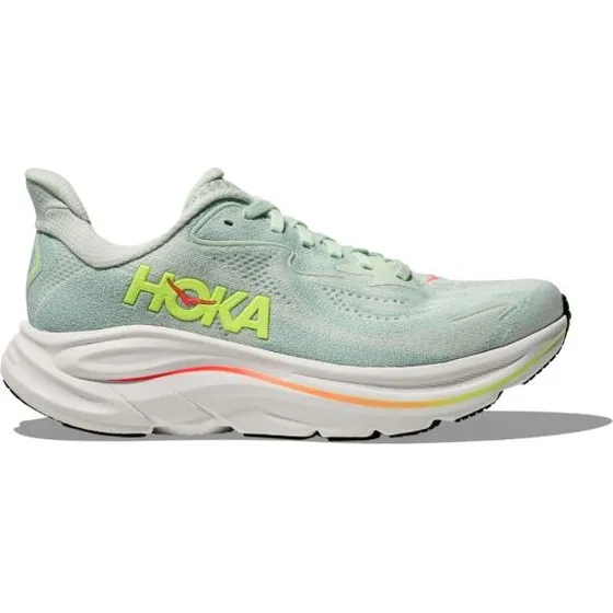 Hoka Clifton 10 Dames Hardloopschoenen - Groen - Maat 38