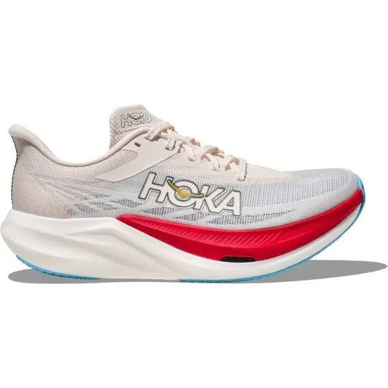 Hoka Rocket X 3 Wit - Unisex Hardloopschoen