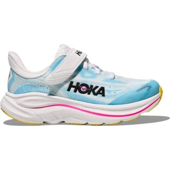 HOKA Clifton 10 Little Kids Blauw - Maat 32⅔