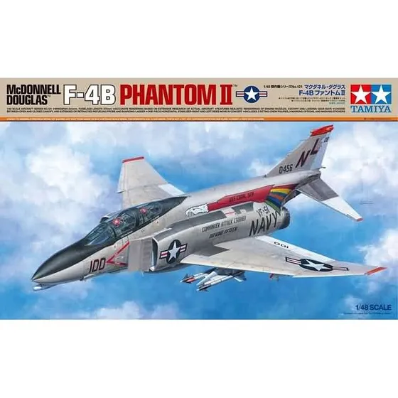 Tamiya F-4B Phantom II 1:48 Kunststof Modelbouwkit