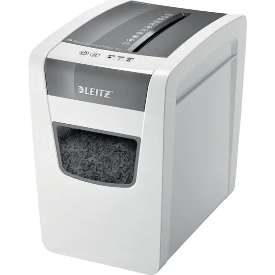 Leitz IQ Slim Home Office P4 Papiervernietiger 4x28mm