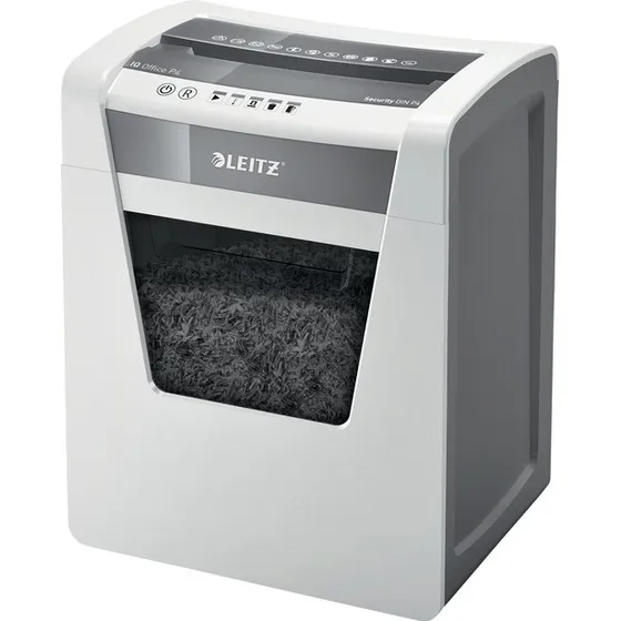 Leitz IQ Office P-4 Wit Papiervernietiger, 15 vel, P4 veiligheid