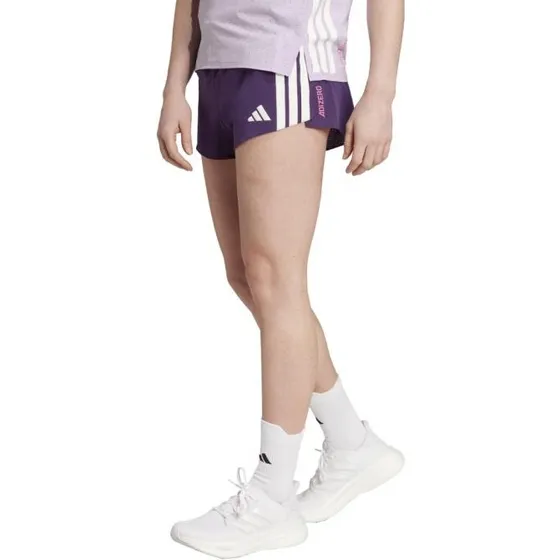 adidas Adizero Damesshorts - Paars