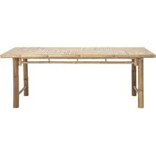 Bloomingville Sole Tong Eettafel Bamboe Natuur 200x98x77 cm