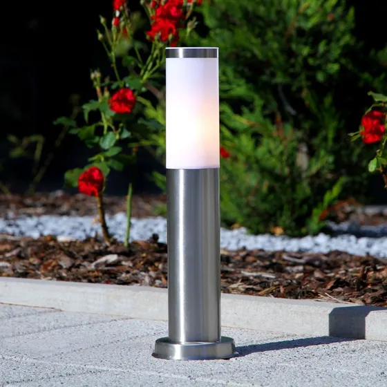 Lindby Kristof Tuinlamp - Roestvrij staal - 45 cm