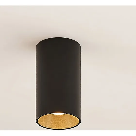 Arcchio Downlight Brinja - Zwart - Aluminium - Ø 6 cm - GU10