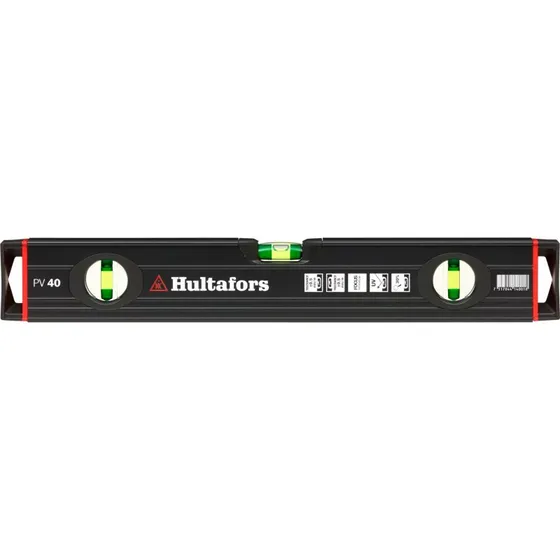 Hultafors Waterpas PV 60 aluminium 600 mm zwart