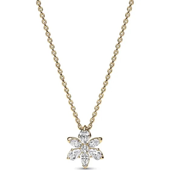 Pandora Sprankelende Herbarium Cluster Ketting 362387C01-45