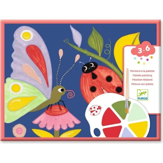 Djeco Paletschilderen - Kleine Beestjes