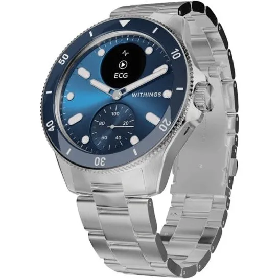 Withings ScanWatch Nova Blauw - Hybride Smartwatch 42mm