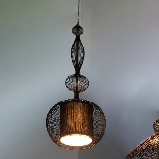 Forestier Impératrice Hanglamp - Zwart