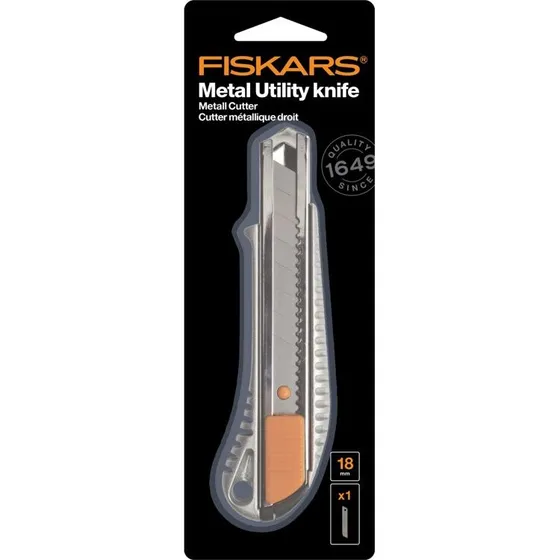 Fiskars Metaalsnijder 18mm Profi, Oranje Schuif