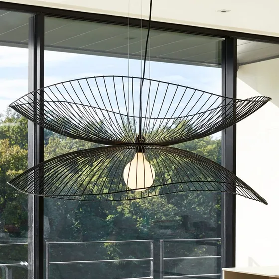 Forestier Libellule L Hanglamp - 100 cm - Zwart