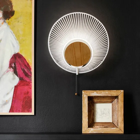 Forestier Oyster Wandlamp - Wit