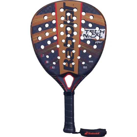 Babolat Technical Viper 2024 Padelracket - 100% koolstofvezel