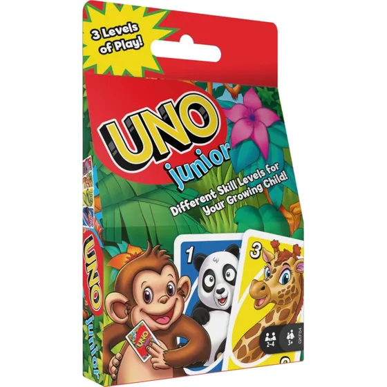UNO Junior 2.0  Dierenkaartspel vanaf 3 jaar