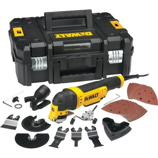 DeWALT DWE315KT-QS Multitool 300W met Accessoires in TSTAK Koffer