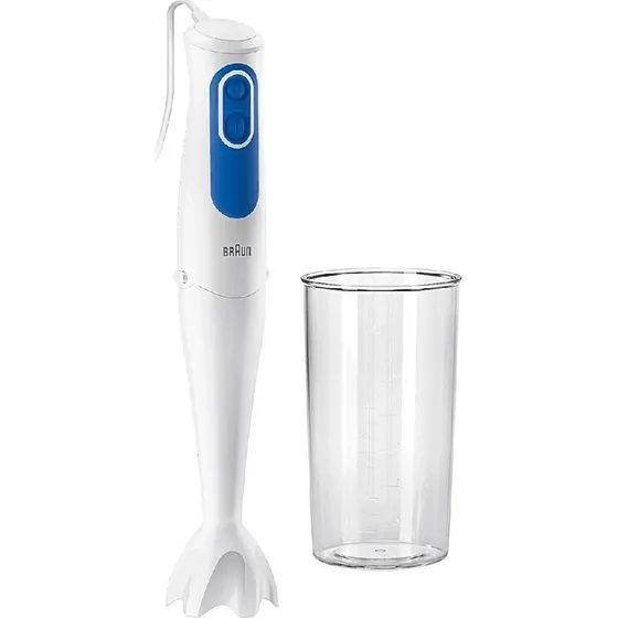 Braun MQ 3000 WH Handblender 700 W 600 ml Blauw/Wit