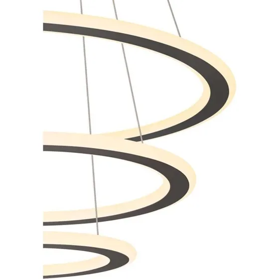 SLV One Flat Design Hanglamp Zwart - 800mm - DALI Dimbaar