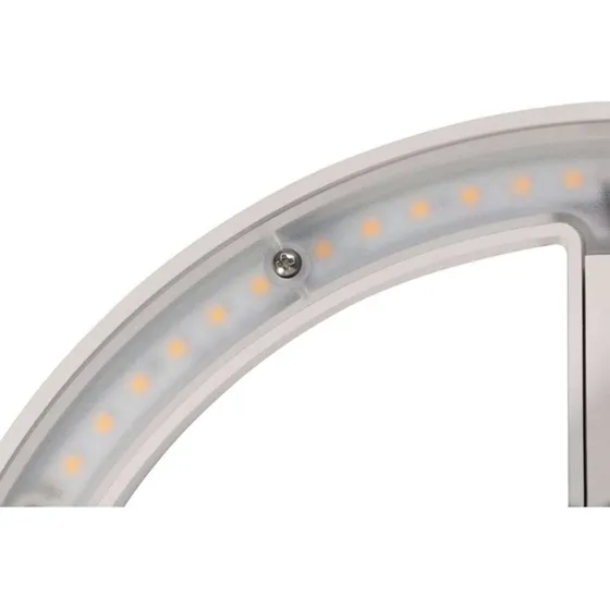 SLV Q-Ring Buitenlamp met Sensor - Wit - 10W - IP54