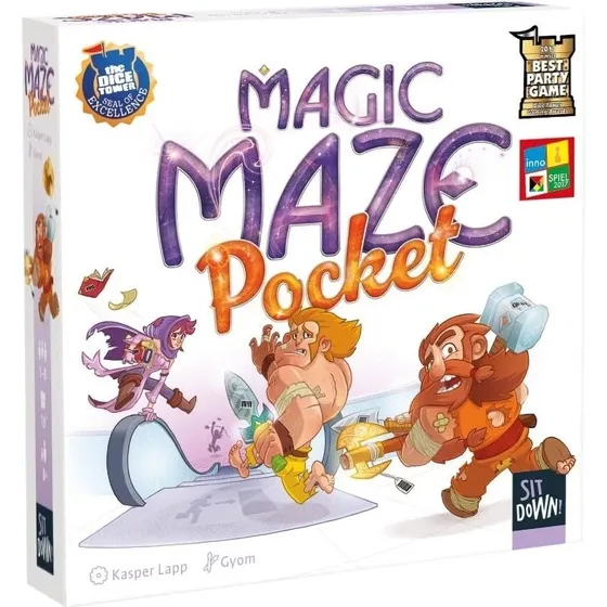 Sit Down! Magic Maze Pocket  Bordspel  Coperatief, real-time