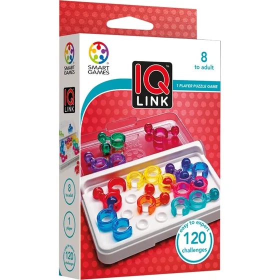 SmartGames IQ Link - Denkspel met 120 opdrachten