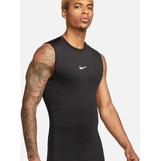 Nike Pro Dri-FIT Tanktop Zwart Heren