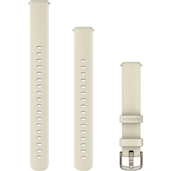 Garmin Lily 2 Siliconen Bandje - 14 mm - Grijs