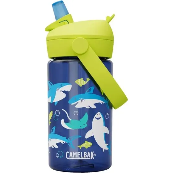 Camelbak Thrive Flip Straw Kids Drinkfles - Sharks and Rays - 0,4 L
