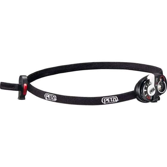 Petzl e+LITE Hoofdlamp, compacte noodlamp met wit/rood licht